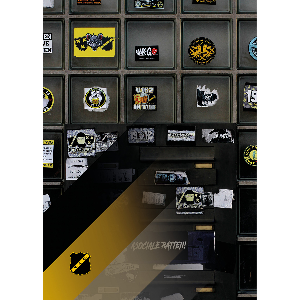 Ansichtkaart_ Stickercollage